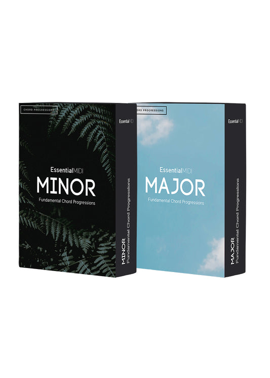 MIDI Chord Progressions - Major + Minor Triads Bundle