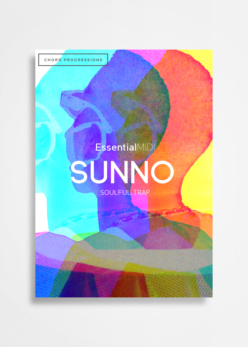 SUNNO: Soulful Trap -  MIDI Chord Progressions and Melodies